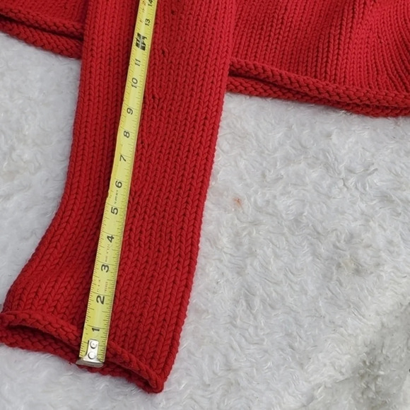 Tommy Hilfiger roll‎ neck cotton sweater L - Picture 9 of 10